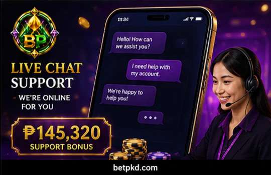BETPK official support request preparation on mobile